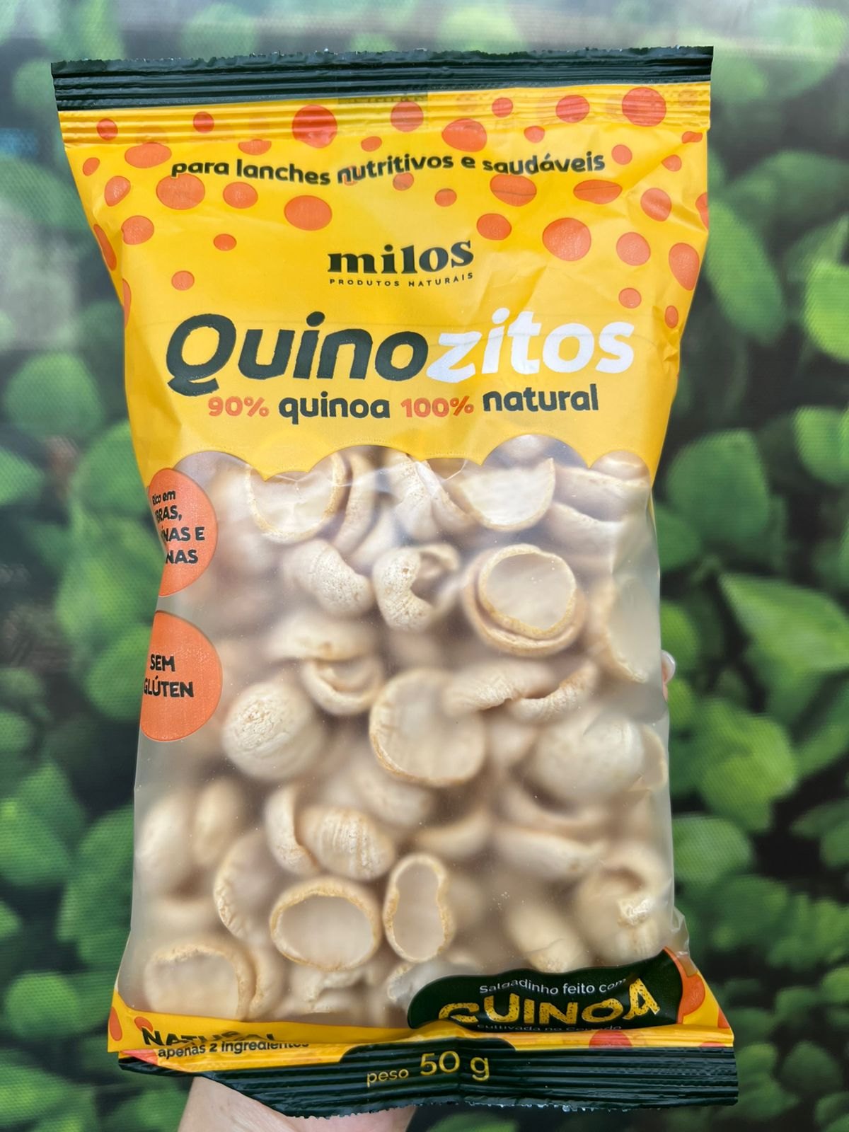Snacks naturais Moinho de Pedra: Quinozitos®