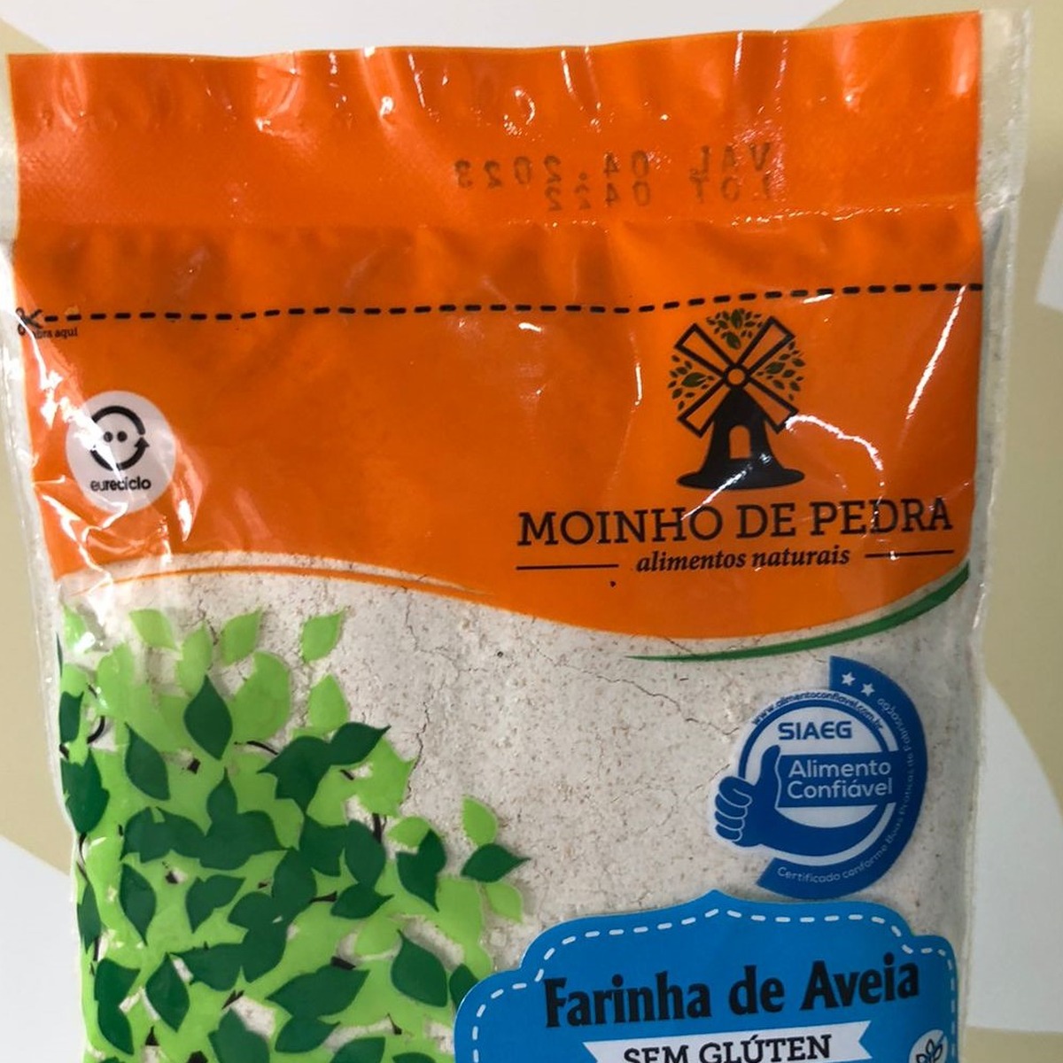 Aveias sem glúten Moinho de Pedra